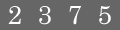 type in code